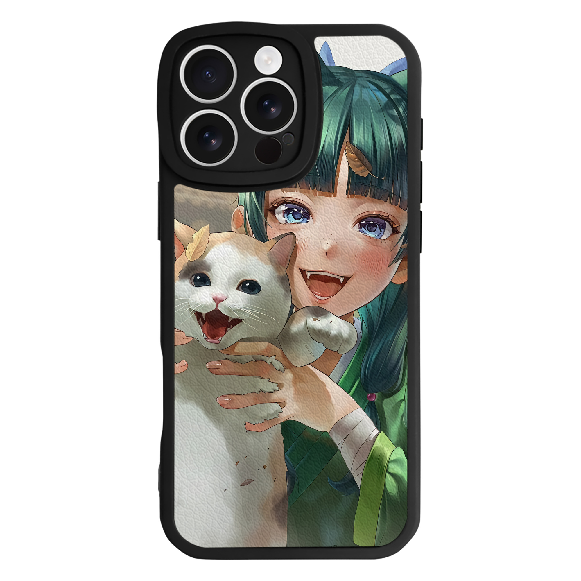 薬屋のひとりごと The Apothecary Diaries 【iPhone 16シリーズ対応】シリコンスマホケース（レザー調） 材質：シリコン